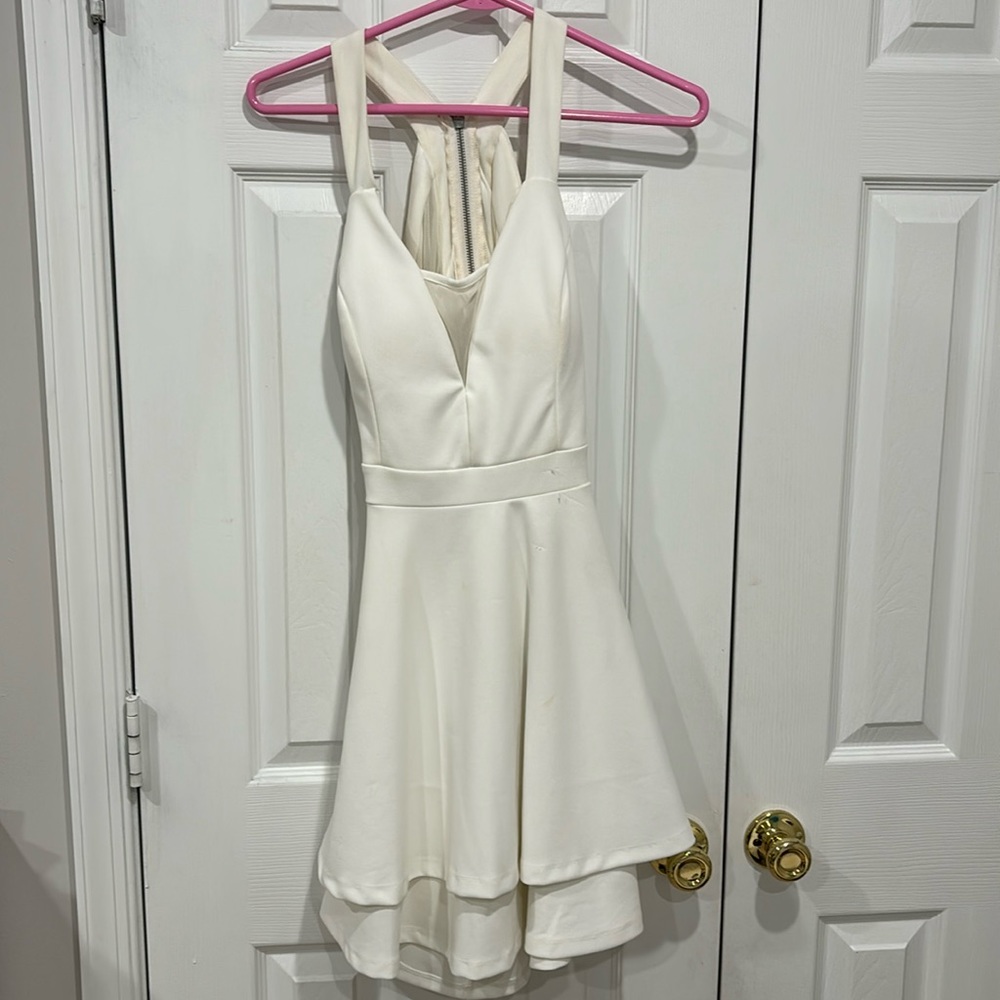White Mini Dress